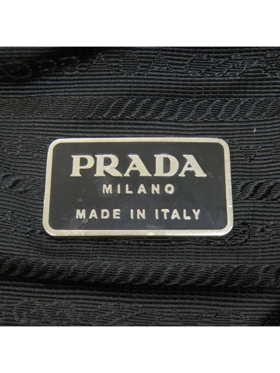 Prada Logo Backpack Wool main image 13